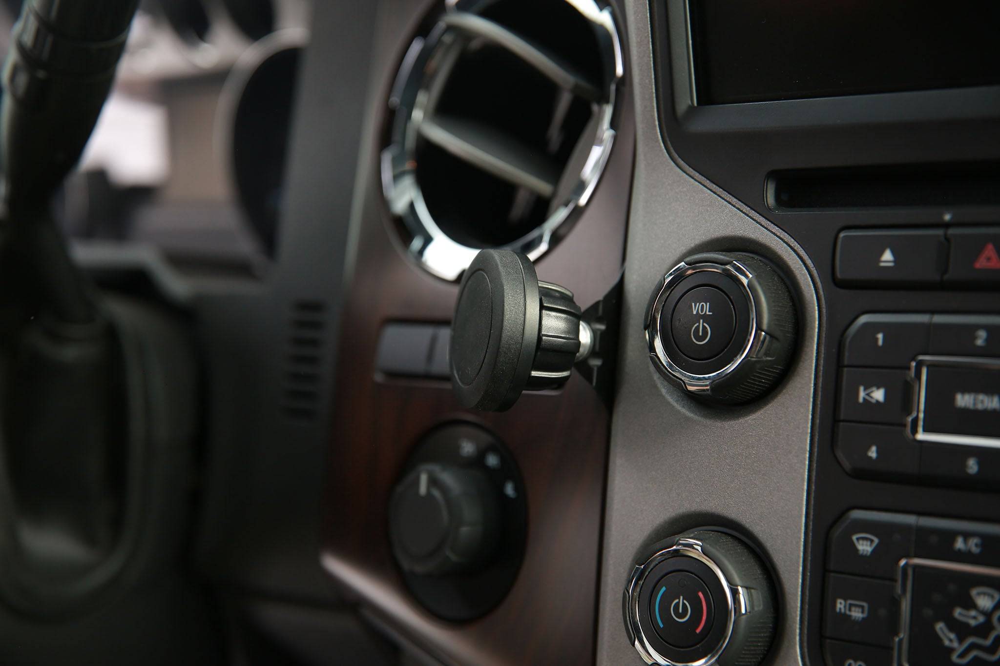 Direct Fit Phone Mount - Ford F250/F350/F450/F550 (2014-2016)