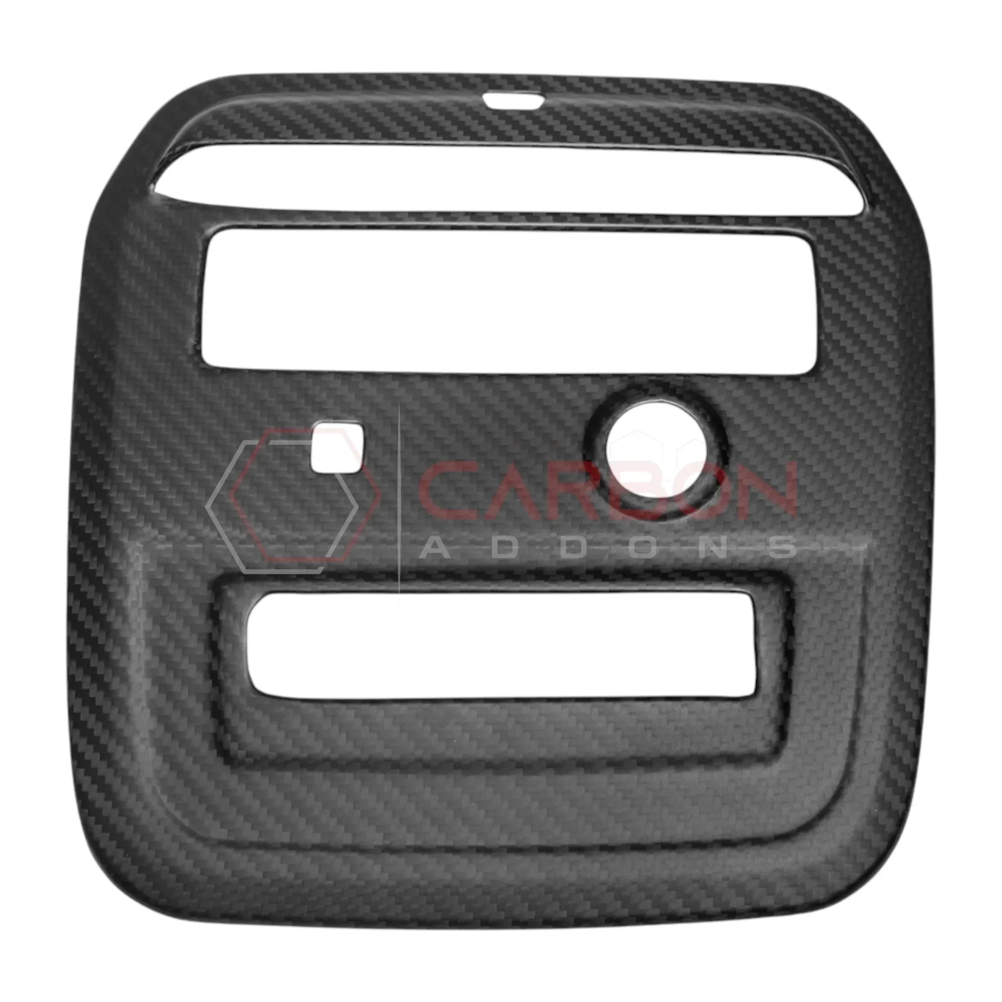 Real Carbon Fiber Overhead Reading Light Trim Cover For 2021+ Bronco
