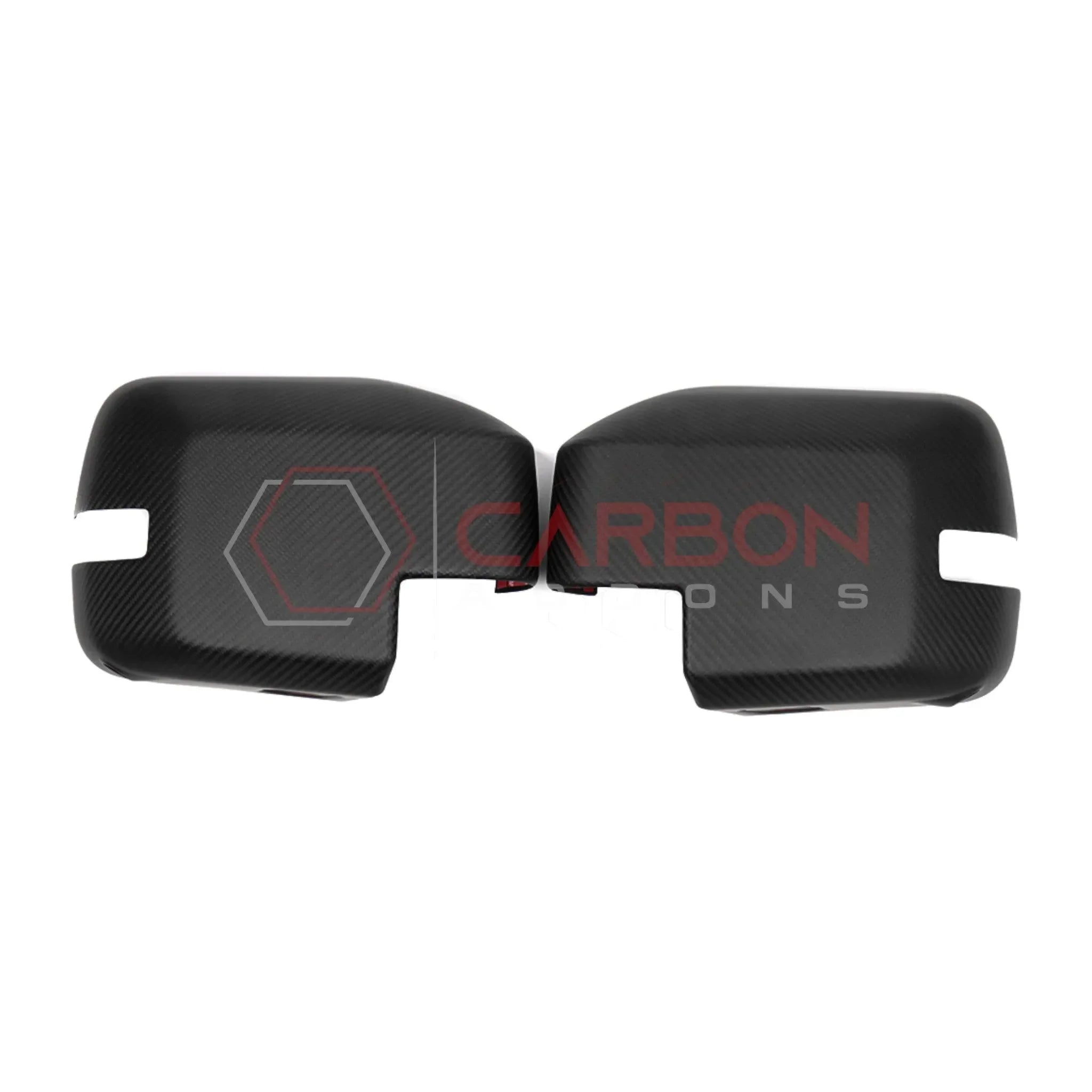 Real Carbon Fiber Mirror Cap Cover with Turn Signal For 2021+ Ford Bronco