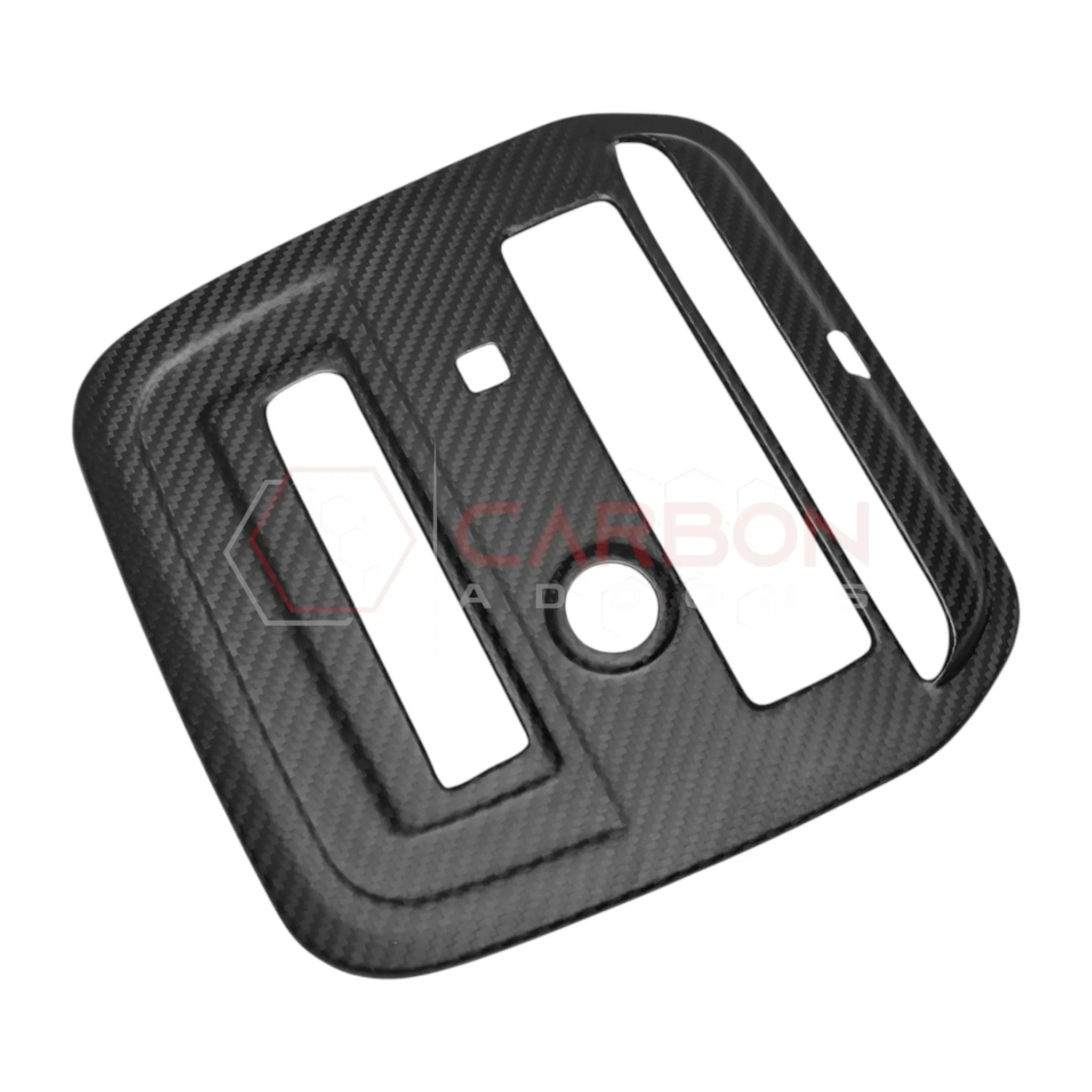Real Carbon Fiber Overhead Reading Light Trim Cover For 2021+ Bronco