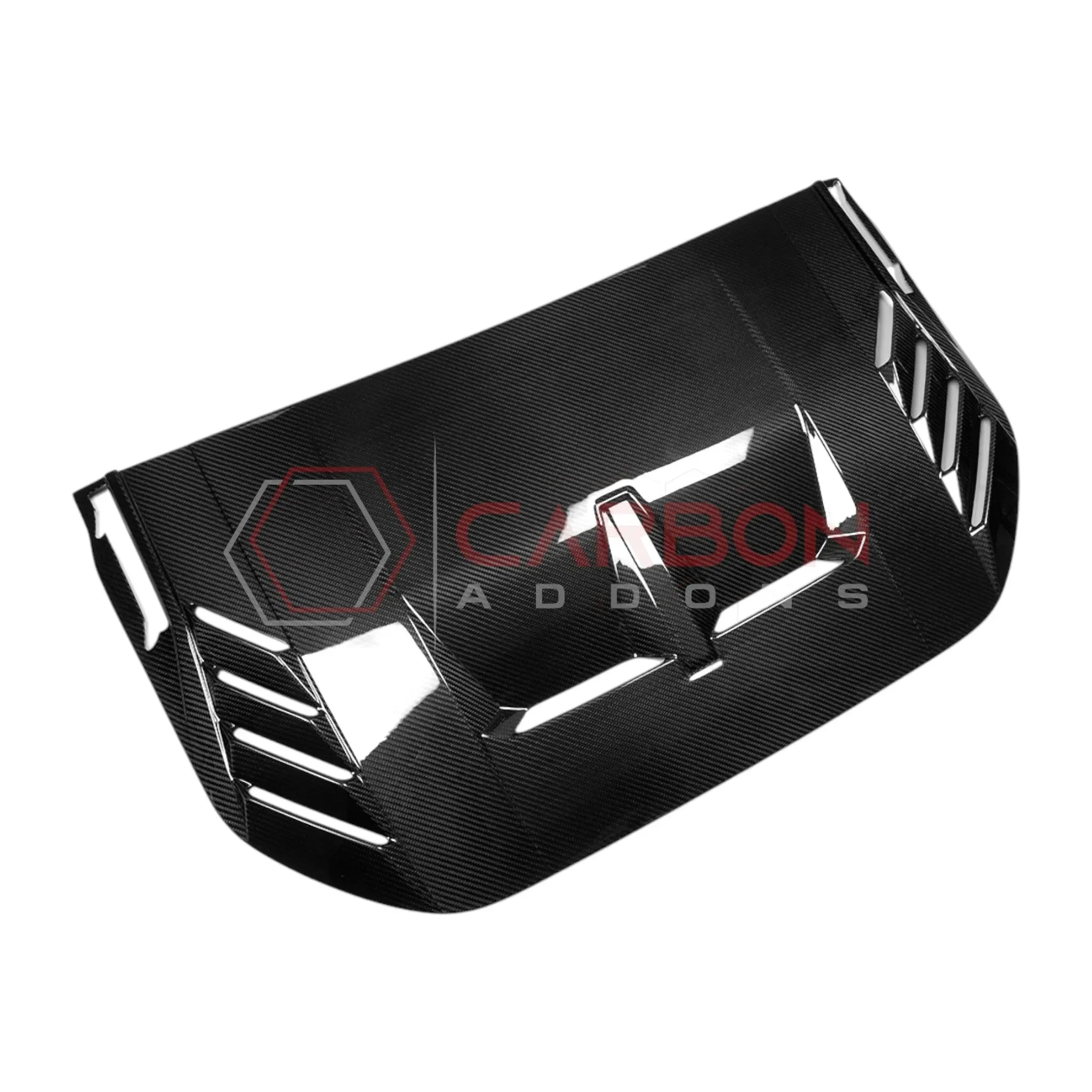 Real Carbon Fiber Hood Vent Trim Cover For 2021+ Bronco Raptor