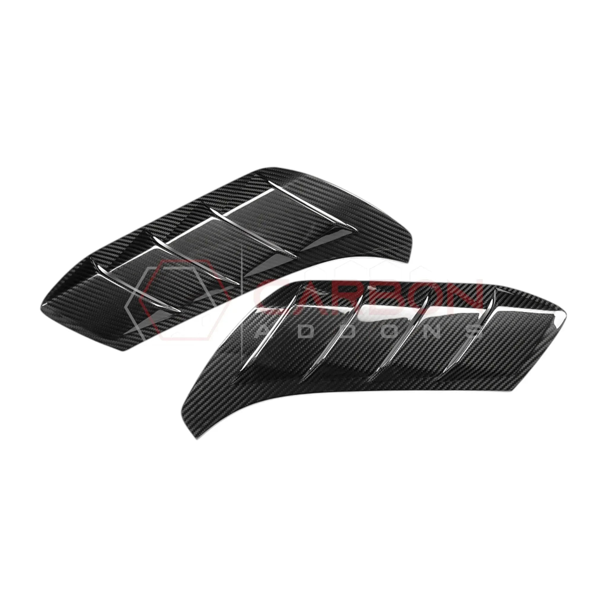 Real Carbon Fiber Fender Vent Trim Covers For 2021+ Bronco Raptor