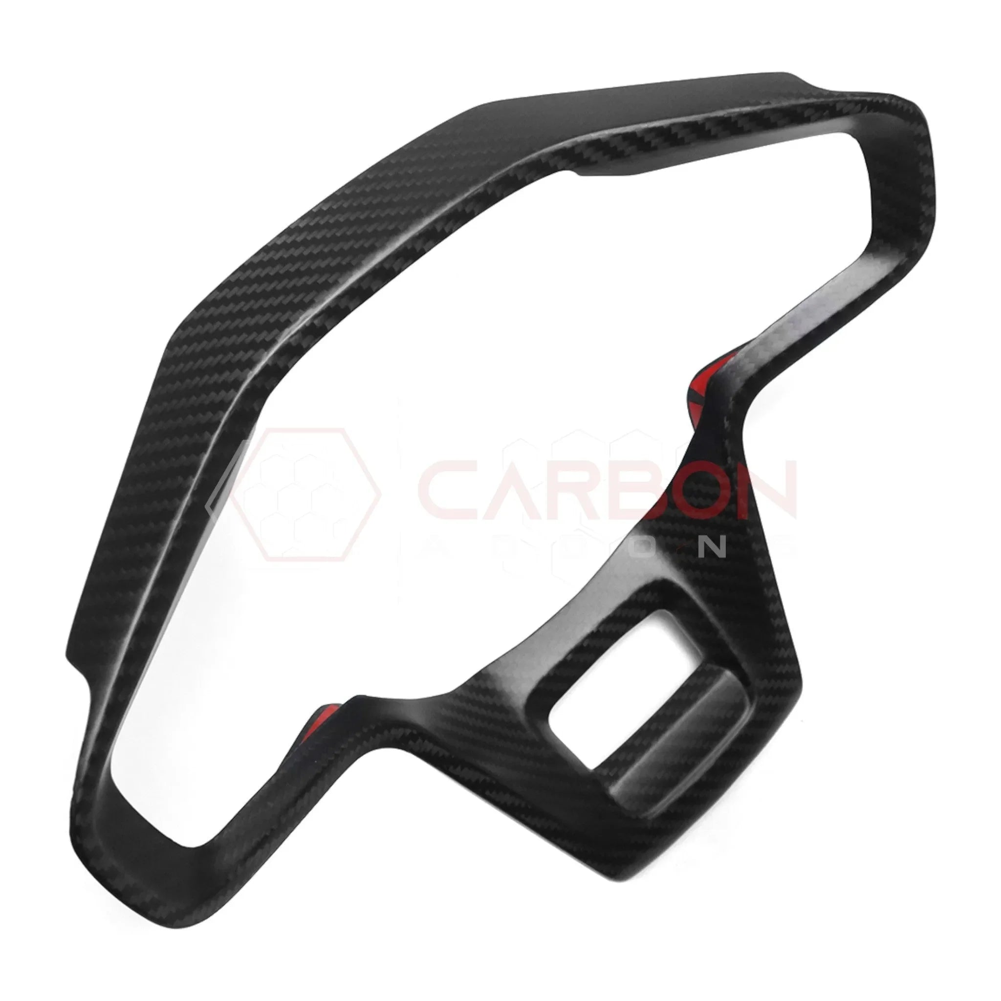 Real Carbon Fiber Steering Wheel Button Trim Cover For 2021+ Bronco