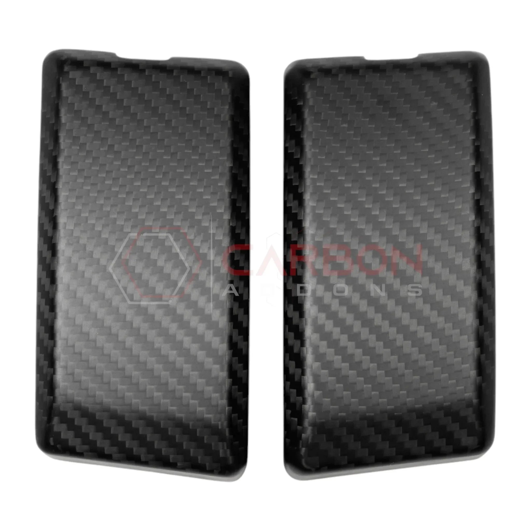 Real Carbon Fiber Front Roof Rack Mount Cover Trim Covers For 2021+ Bronco