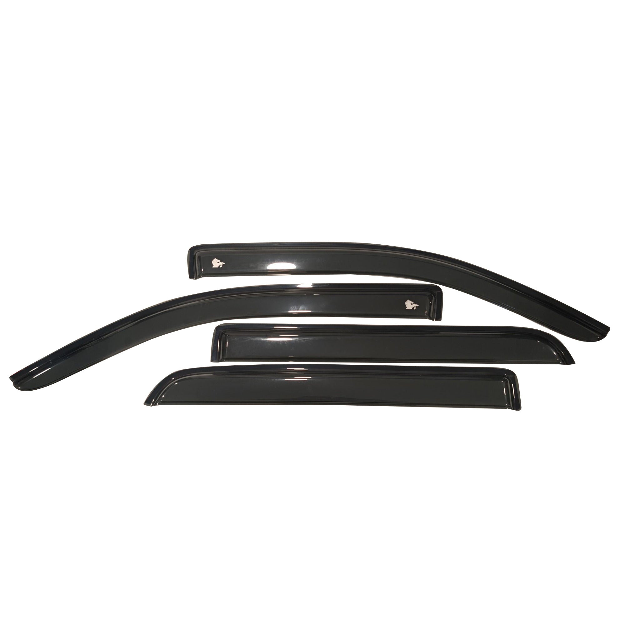 2009-2014 Ford F-150 Rain Guards Tape On | Black Horse Off Road - Image 1