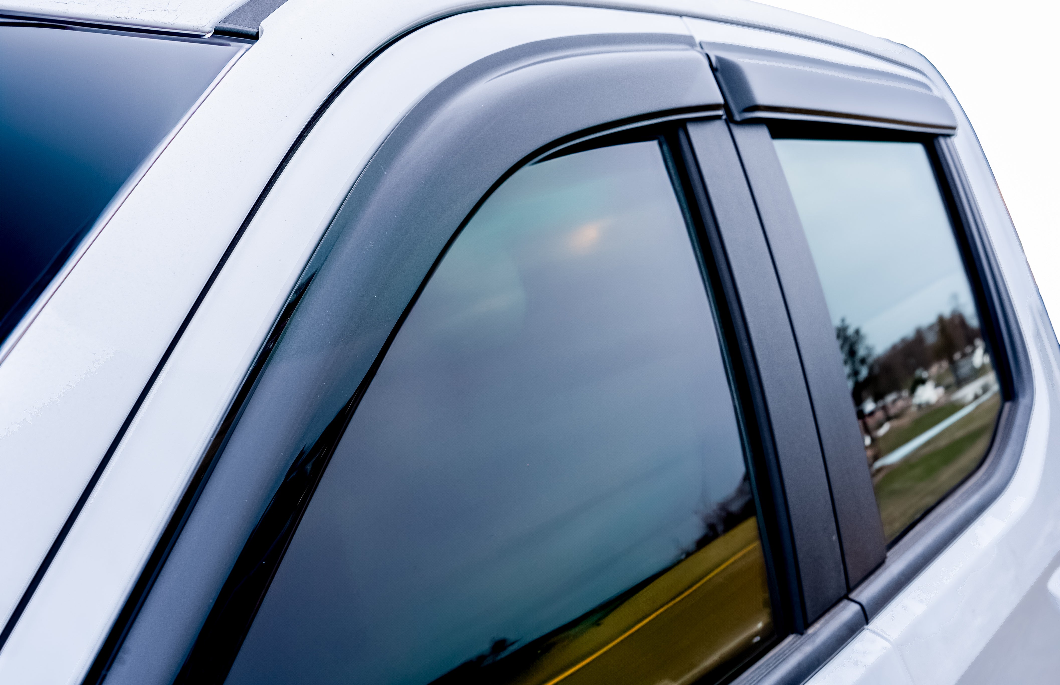 2015-2022 Canyon Rain Guards Tape On | Black Horse Off Road - Image 2