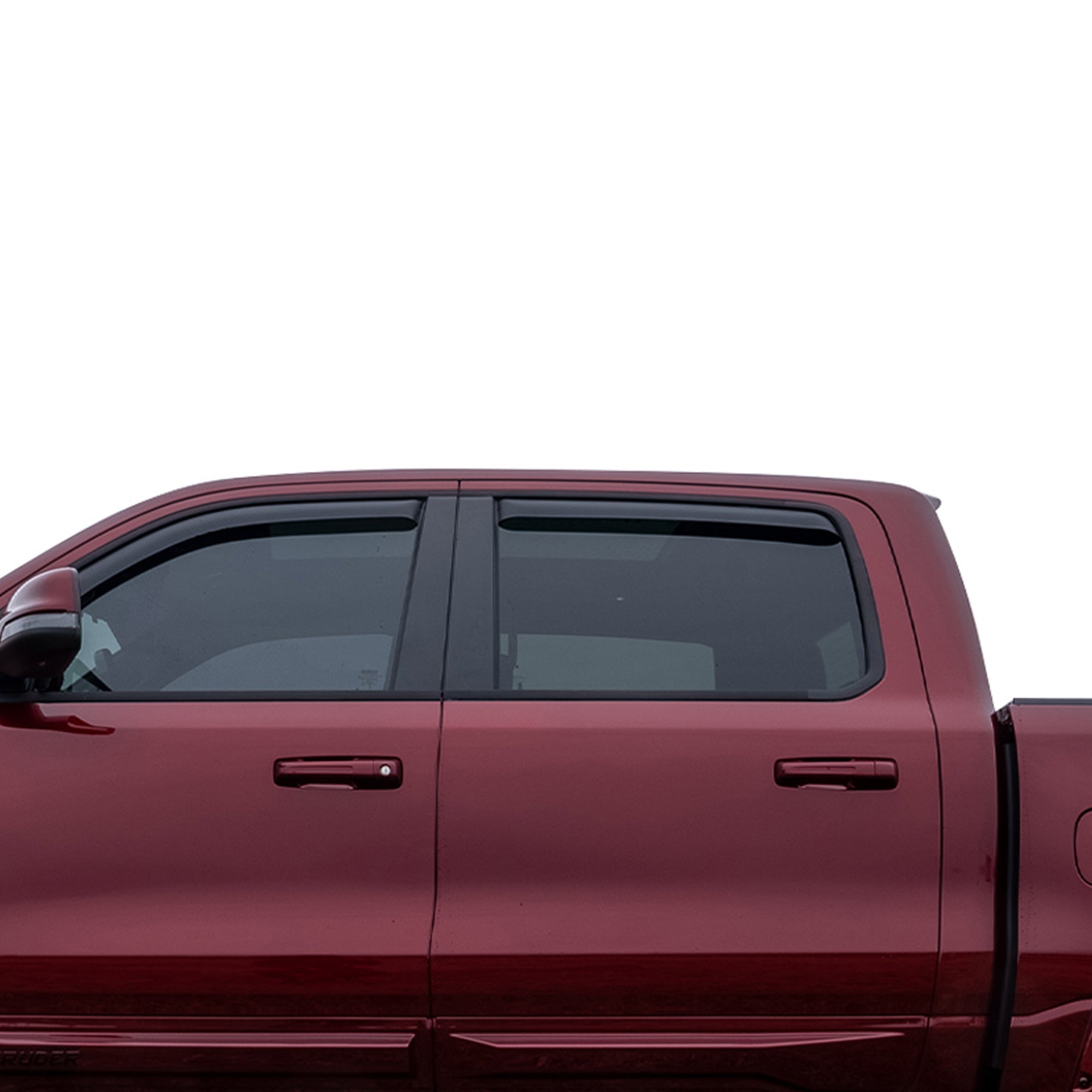 1999-2016 Ford F-250 Super Duty Rain Guards In Channel | Black Horse Off Road - Image 2