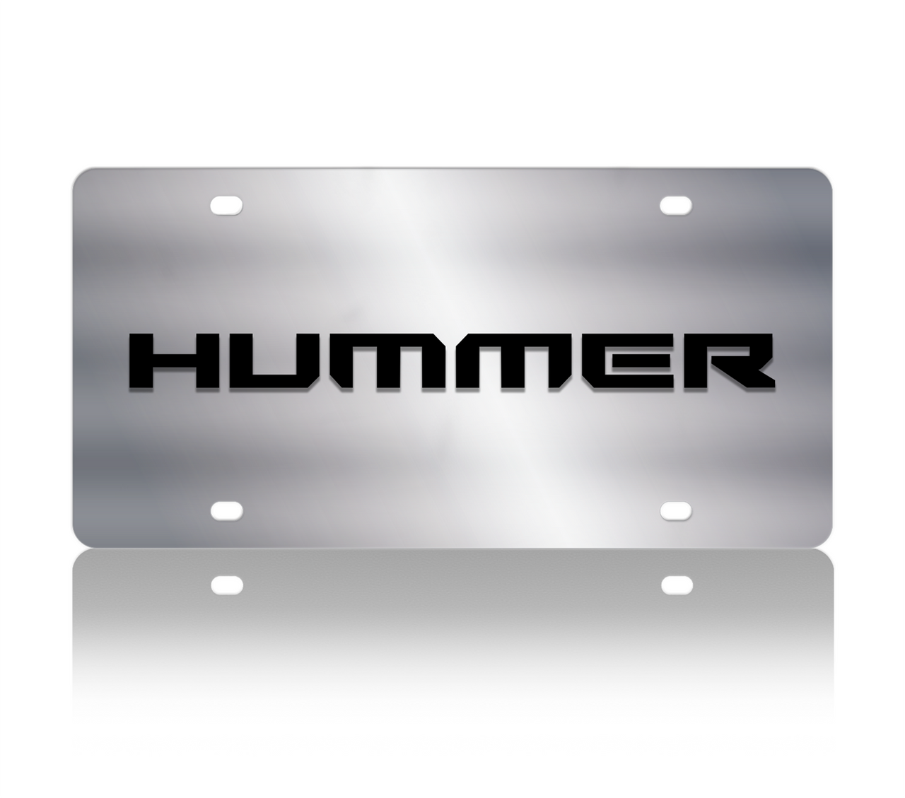 Hummer Stainless Steel License Plate