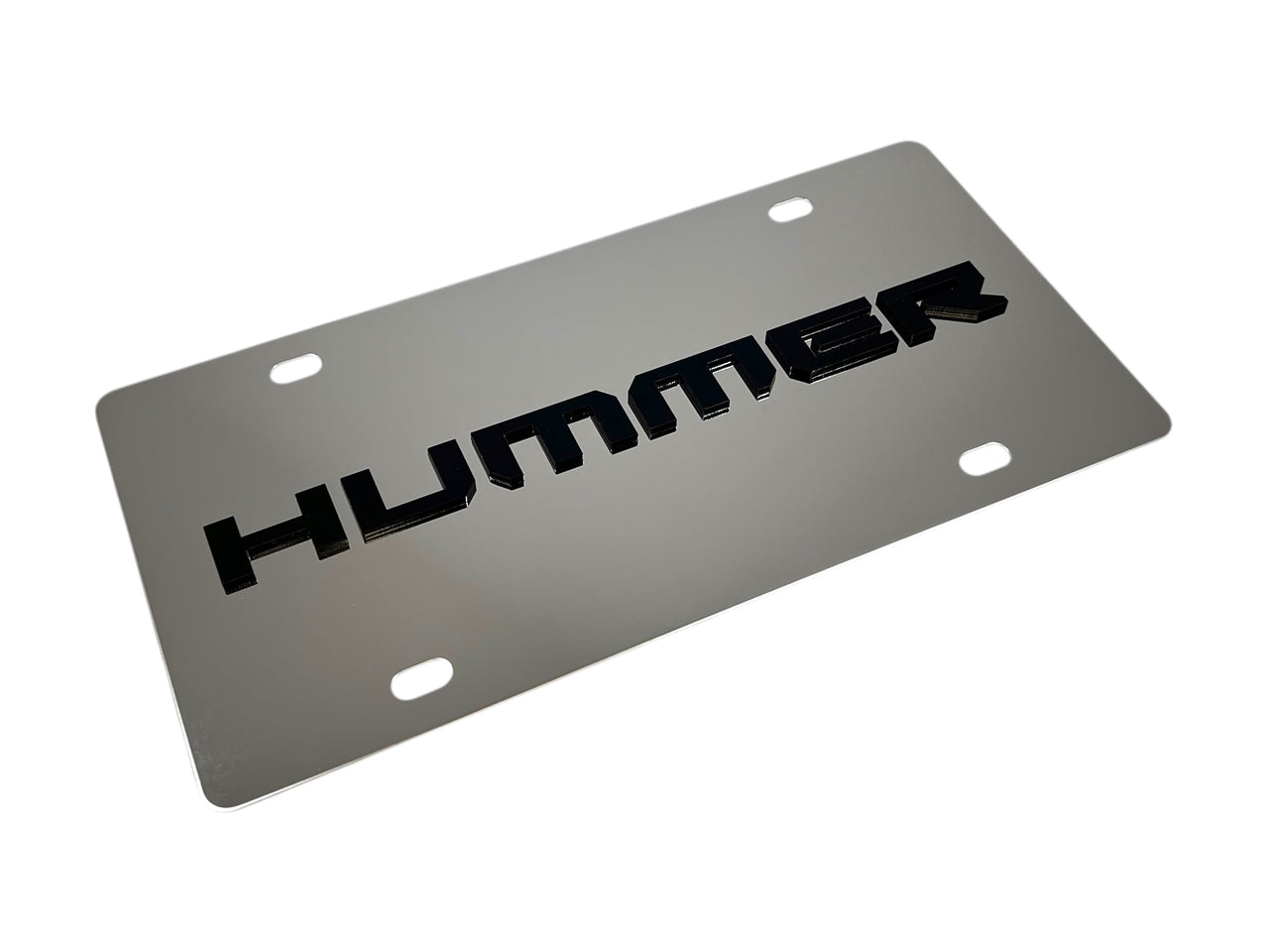 Hummer Stainless Steel License Plate