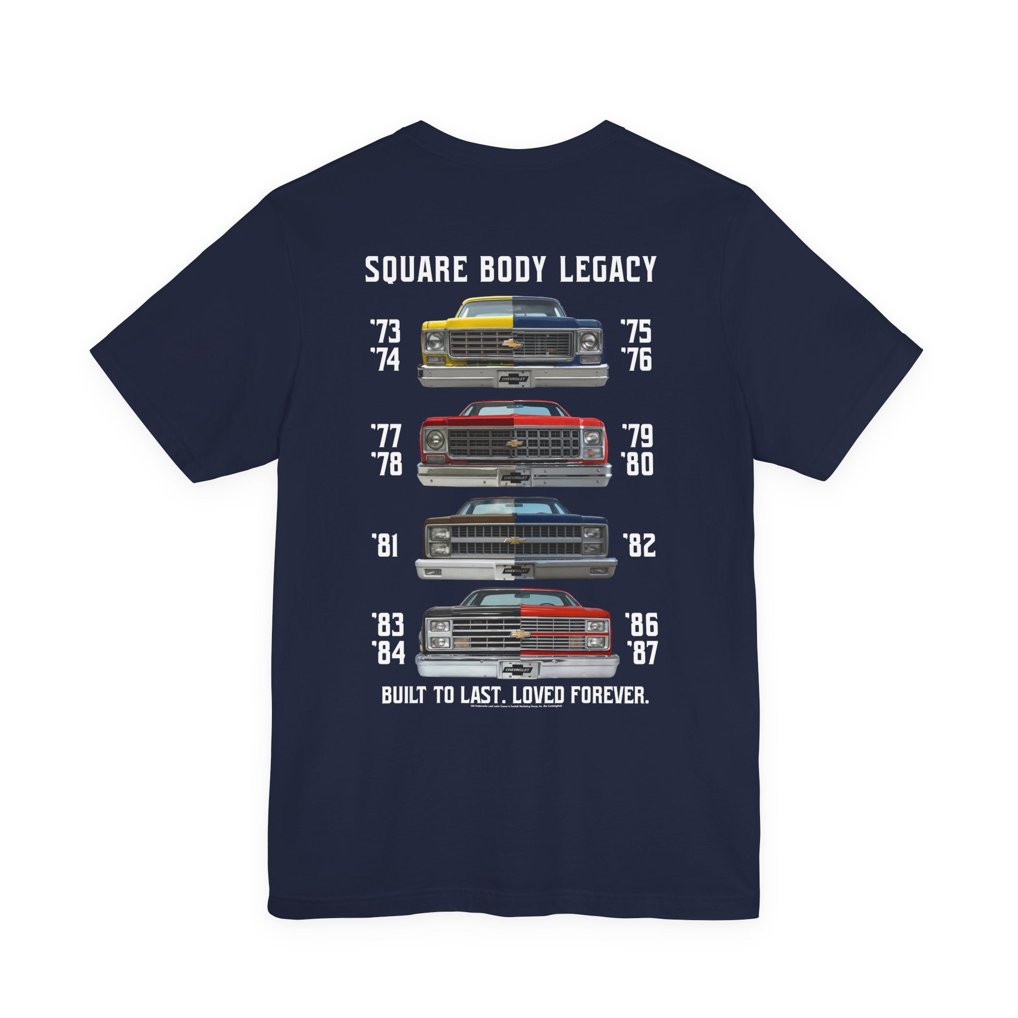 Chevrolet C10 Square Body Legacy Short Sleeve Tee – Evolution of an American Classic