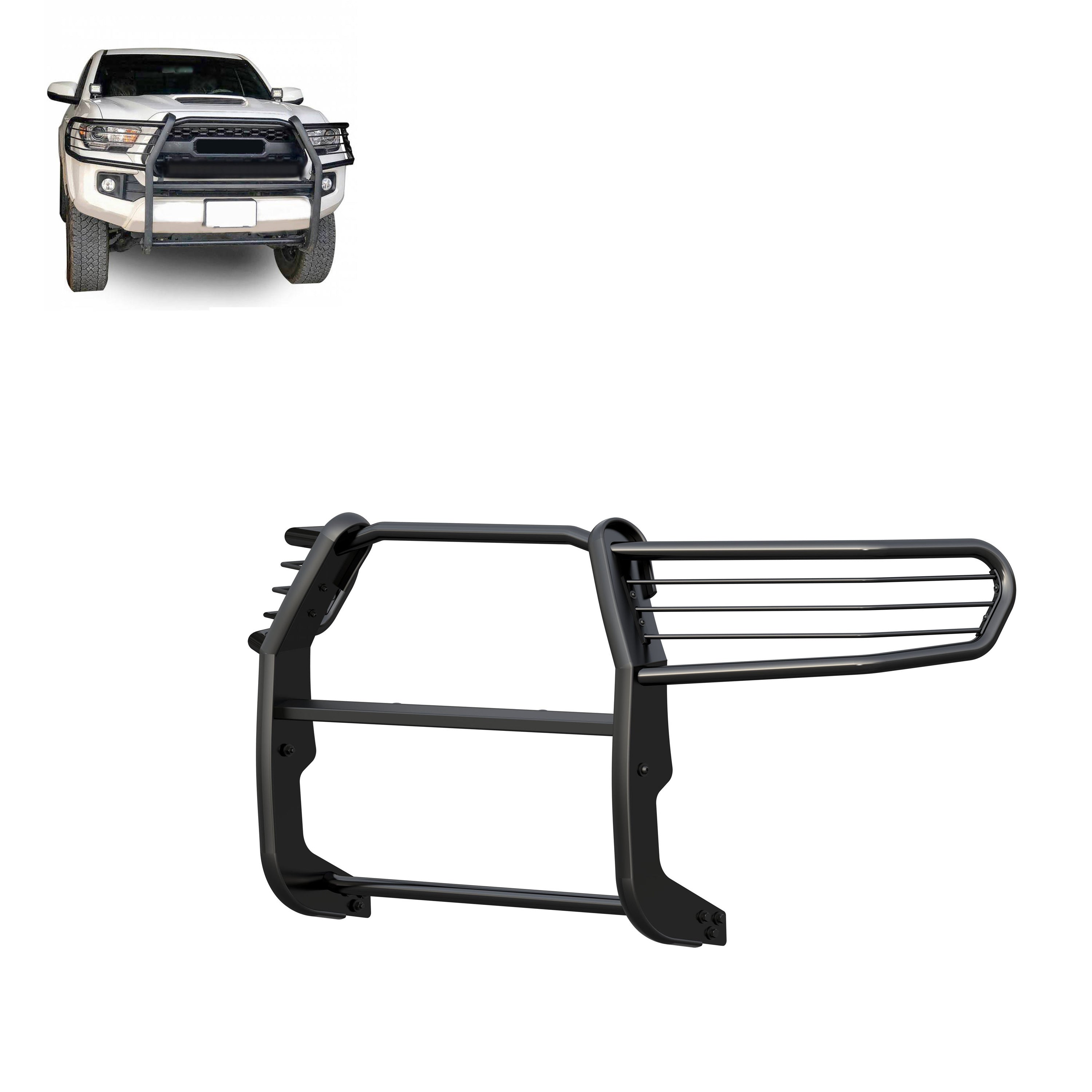 2016-2023 Toyota Tacoma Grille Guard Modular | Black Horse Off Road - Image 1
