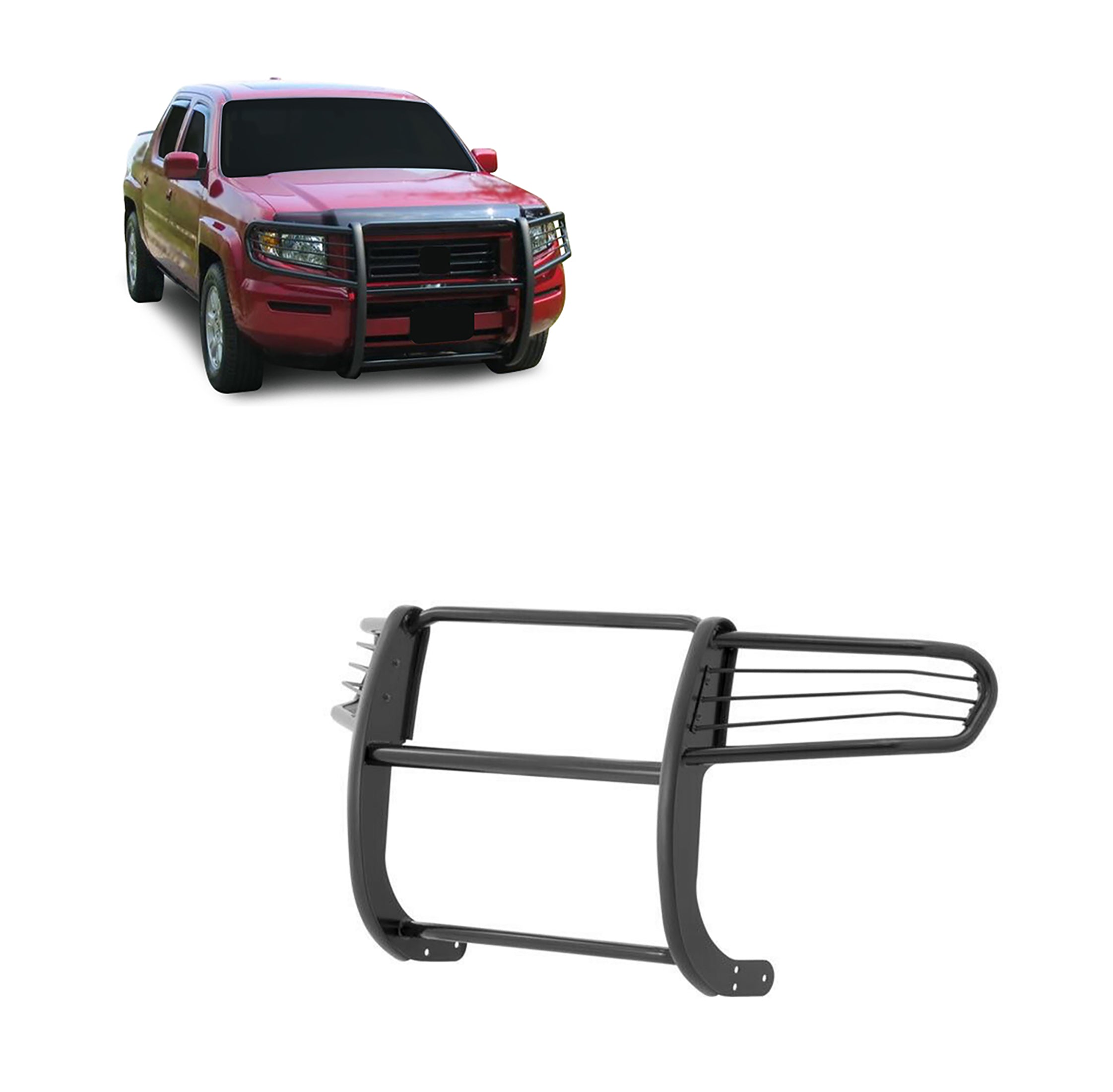 2006-2014 Honda Ridgeline Grille Guard Modular | Black Horse Off Road - Image 1