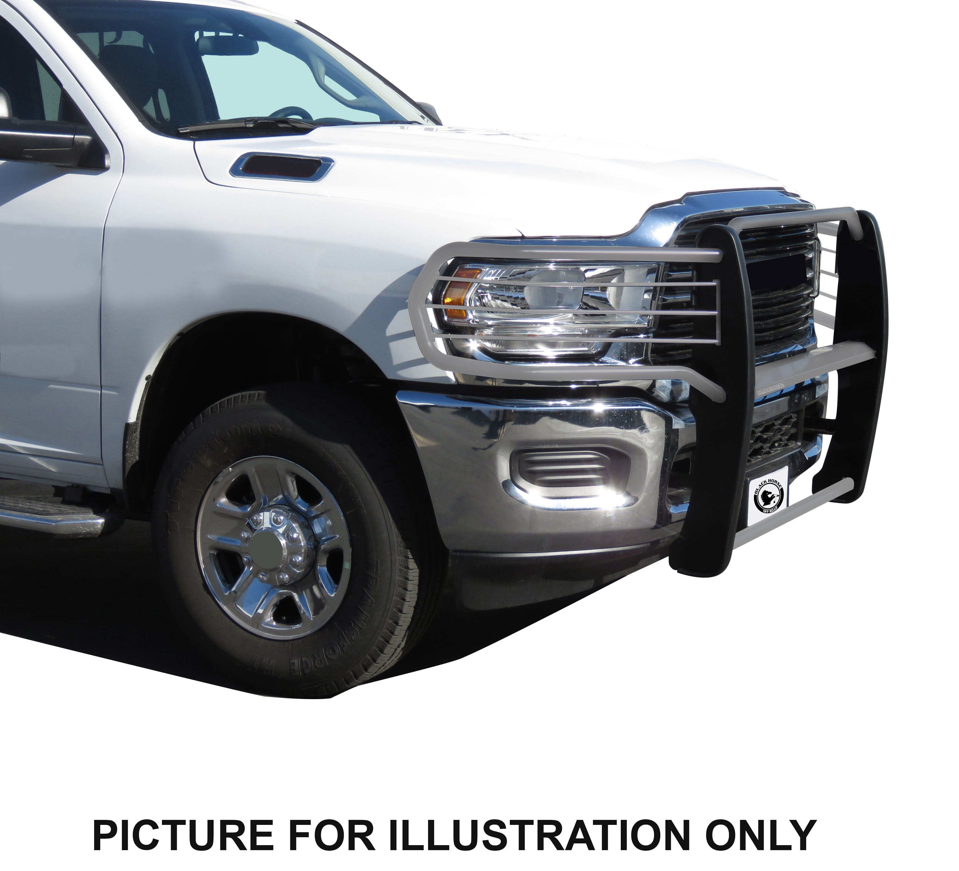 2019-2024 Dodge Ram 2500 Grille Guard Modular | Black Horse Off Road - Image 1