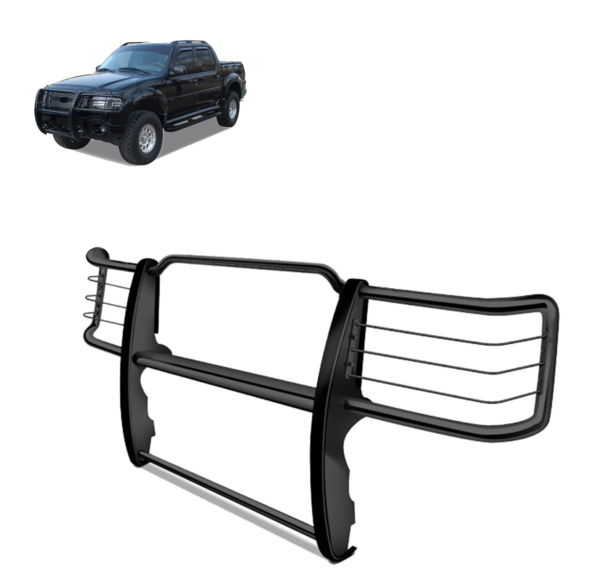 1995-2001 Ford Explorer / Mercury Mountaineer Grille Guard Modular | Black Horse Off Road - Image 1