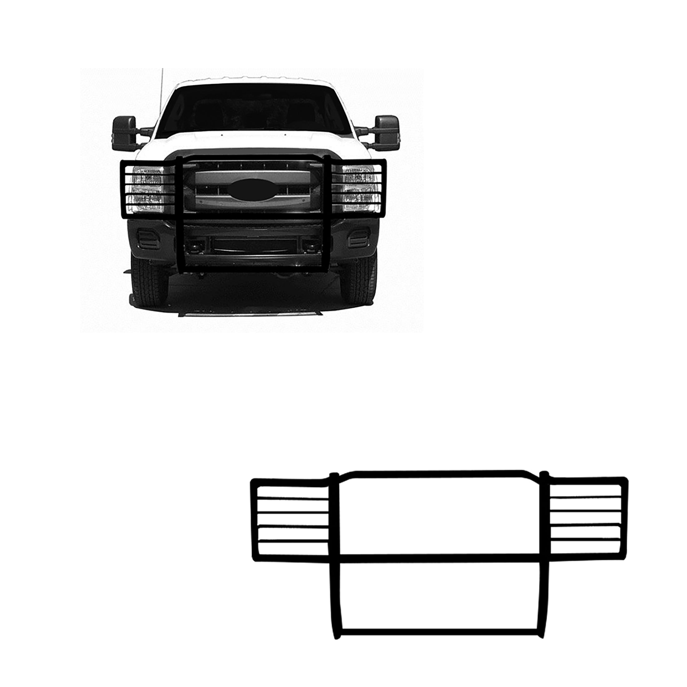2011-2016 Ford F-250 Super Duty Grille Guard Modular | Black Horse Off Road - Image 1