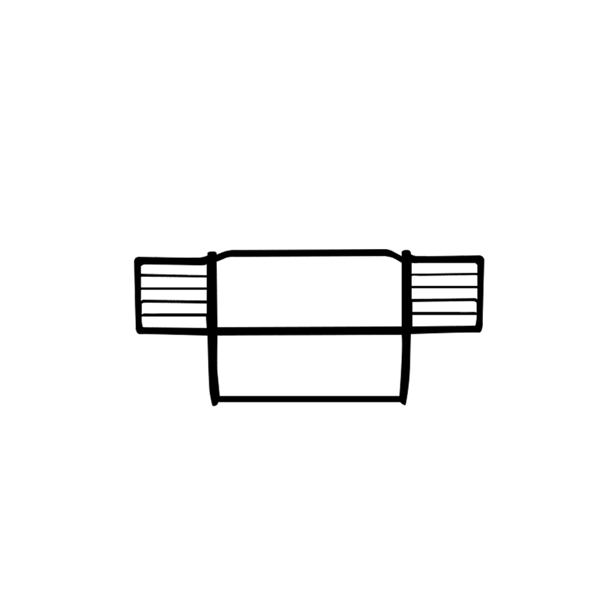 2011-2016 Ford F-250 Super Duty Grille Guard Modular | Black Horse Off Road - Image 3