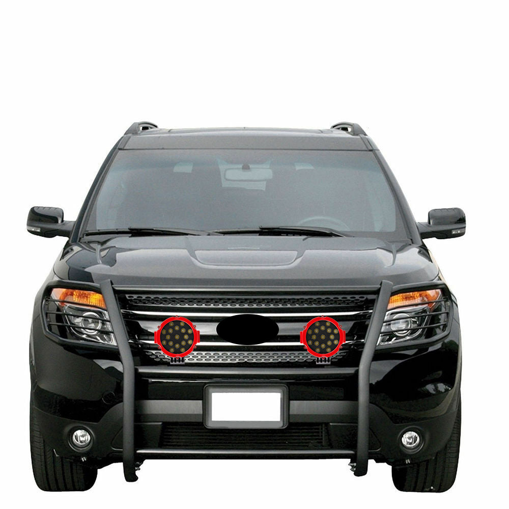 2016-2019 Ford Explorer Grille Guard Kit Modular | Black Horse Off Road - Image 5
