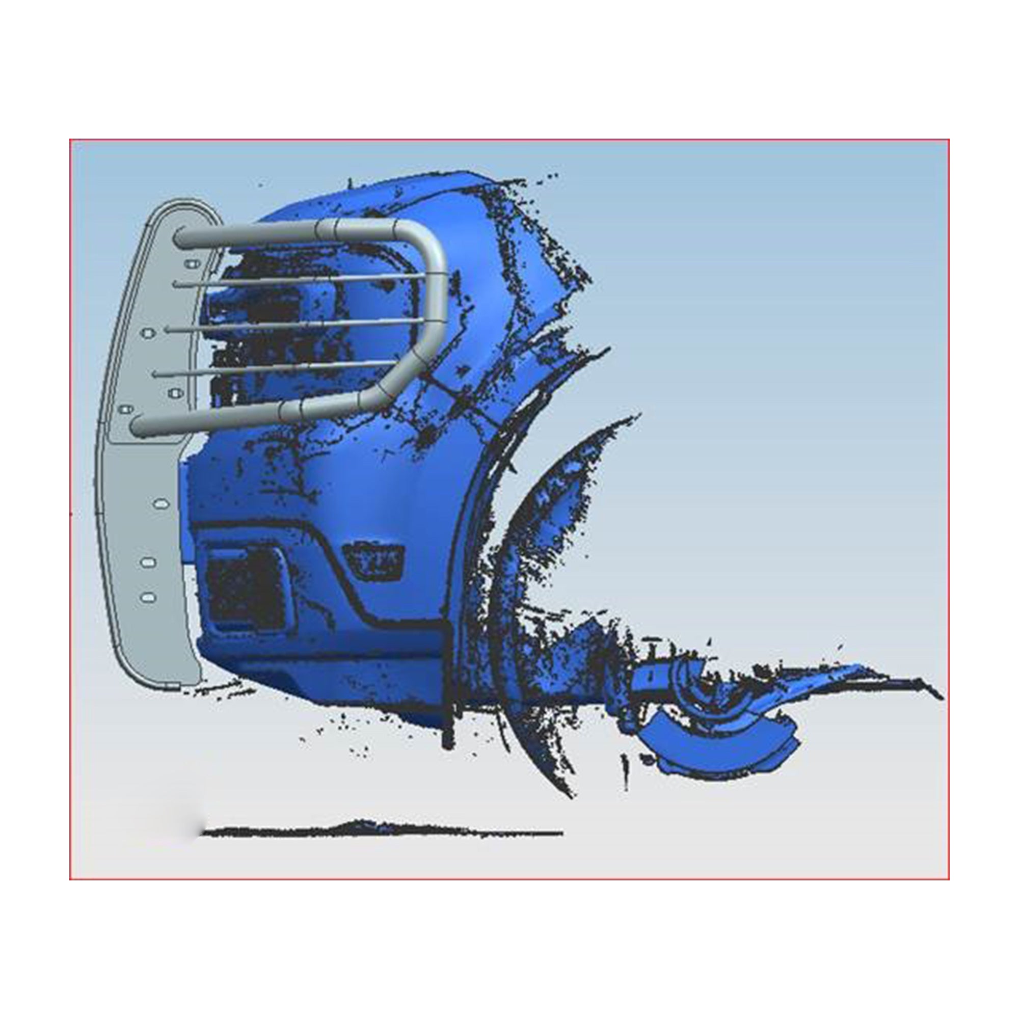 2022-2025 Ford Maverick Grille Guard Modular | Black Horse Off Road - Image 2