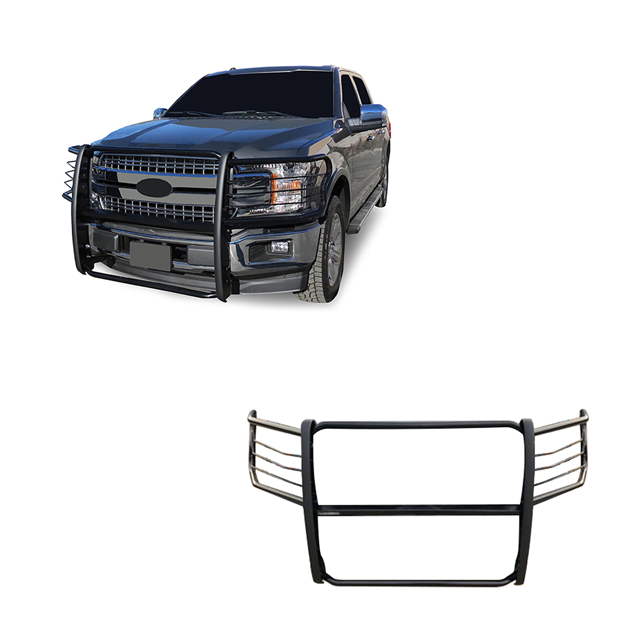2015-2025 Ford F-150 Grille Guard Modular | Black Horse Off Road - Image 1