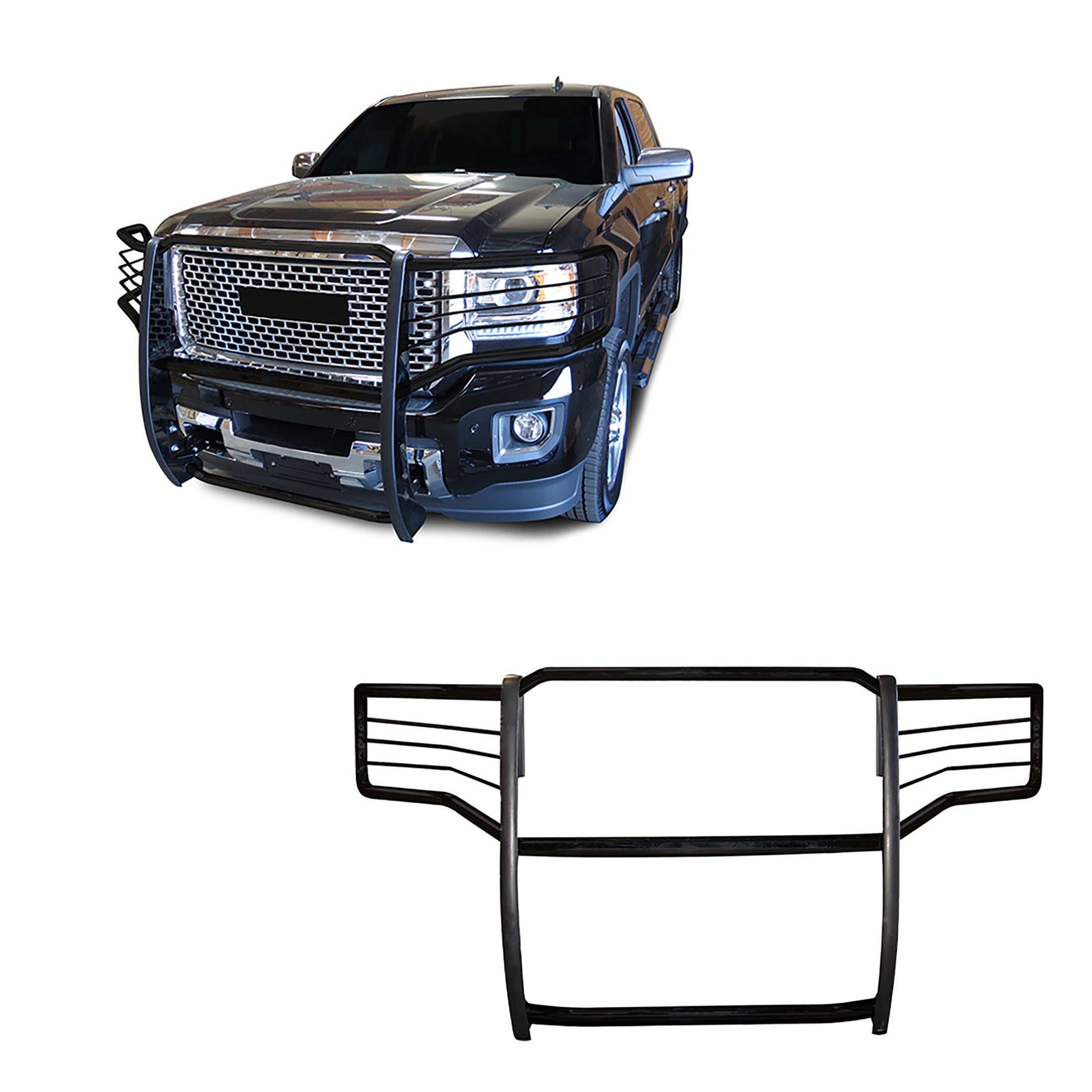 2015-2019 Gmc Sierra 2500 Hd Grille Guard Modular | Black Horse Off Road - Image 1