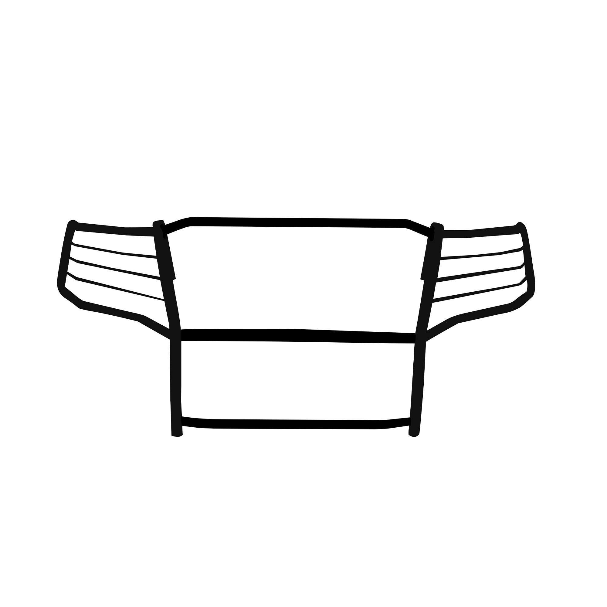 2015-2023 Chevrolet Suburban Grille Guard Modular | Black Horse Off Road - Image 4