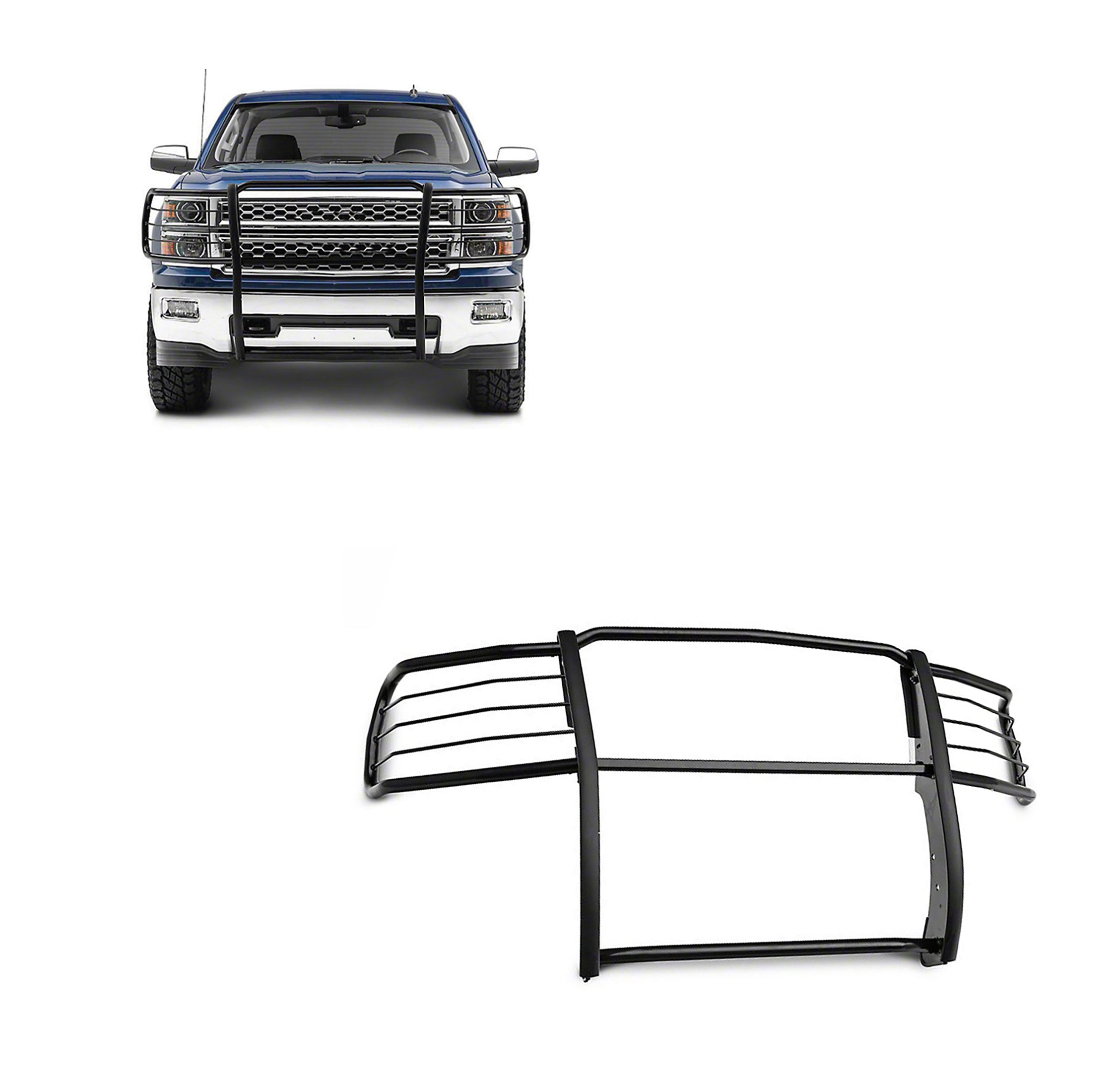 2014-2019 Chevrolet Silverado 1500 Grille Guard Modular | Black Horse Off Road - Image 1