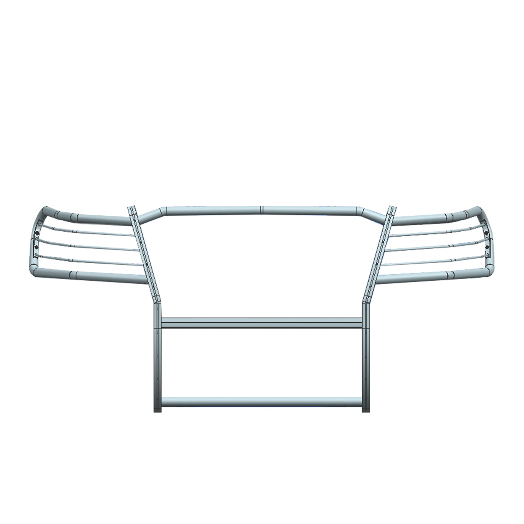 2022-2025 Nissan Frontier Grille Guard Modular | Black Horse Off Road - Image 1