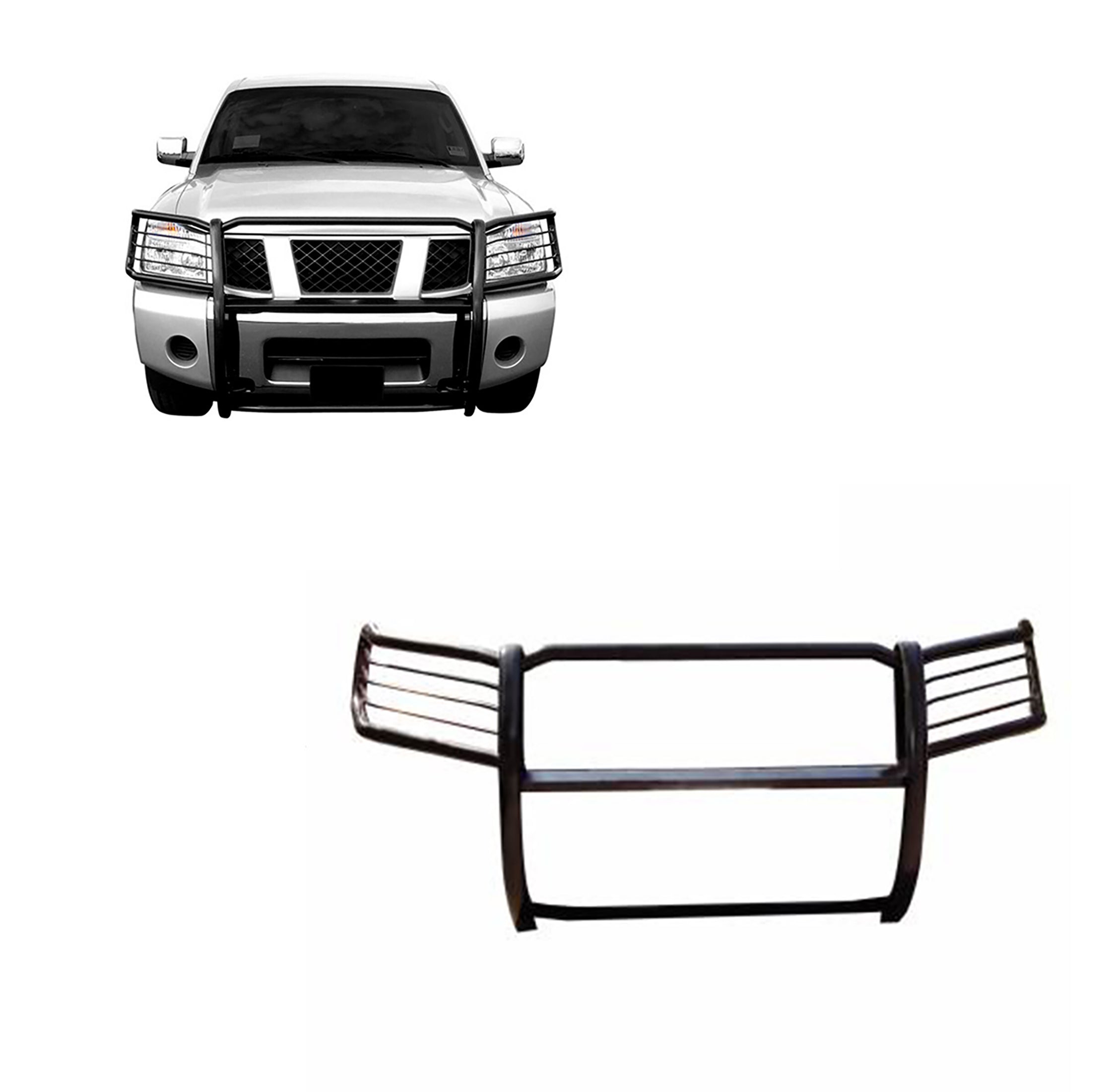 2004-2015 Nissan Titan Grille Guard Modular | Black Horse Off Road - Image 1