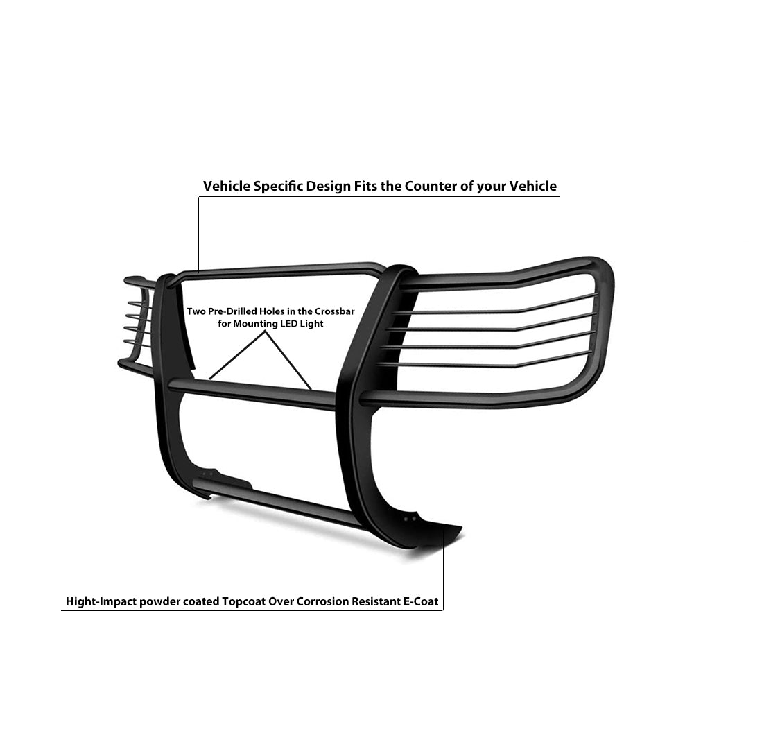 2017-2024 Nissan Titan Grille Guard Modular | Black Horse Off Road - Image 7