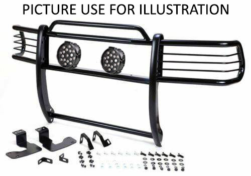 2001-2005 Toyota Rav4 Grille Guard Kit Modular Incl. pair of 7.0"Dia. LED Lights w/ Black Trim Rings w/ Wiring Harness and Switch | Black Horse Off Road - Image 6