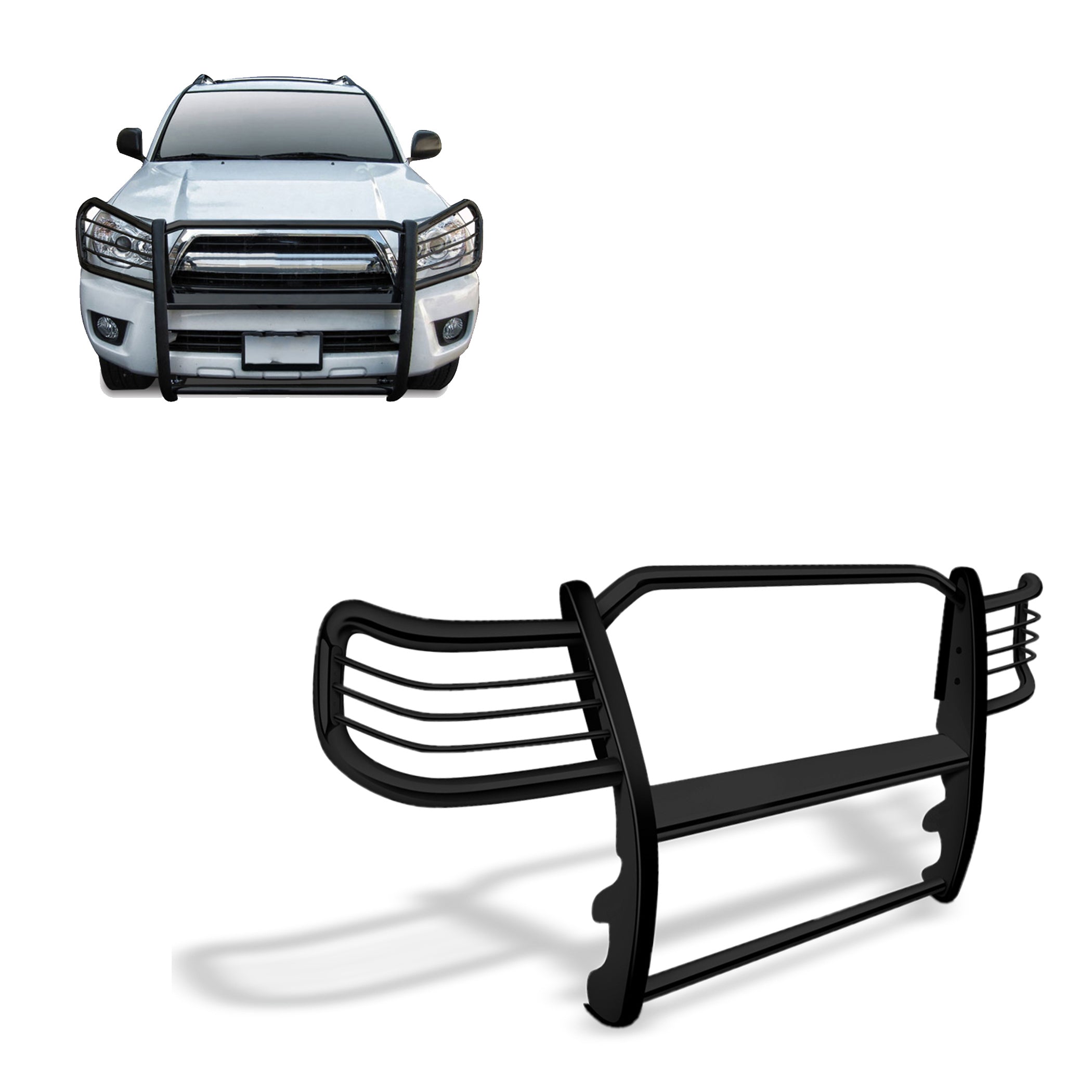 2003-2009 Lexus Gx470 / Toyota 4Runner Grille Guard Modular | Black Horse Off Road - Image 1