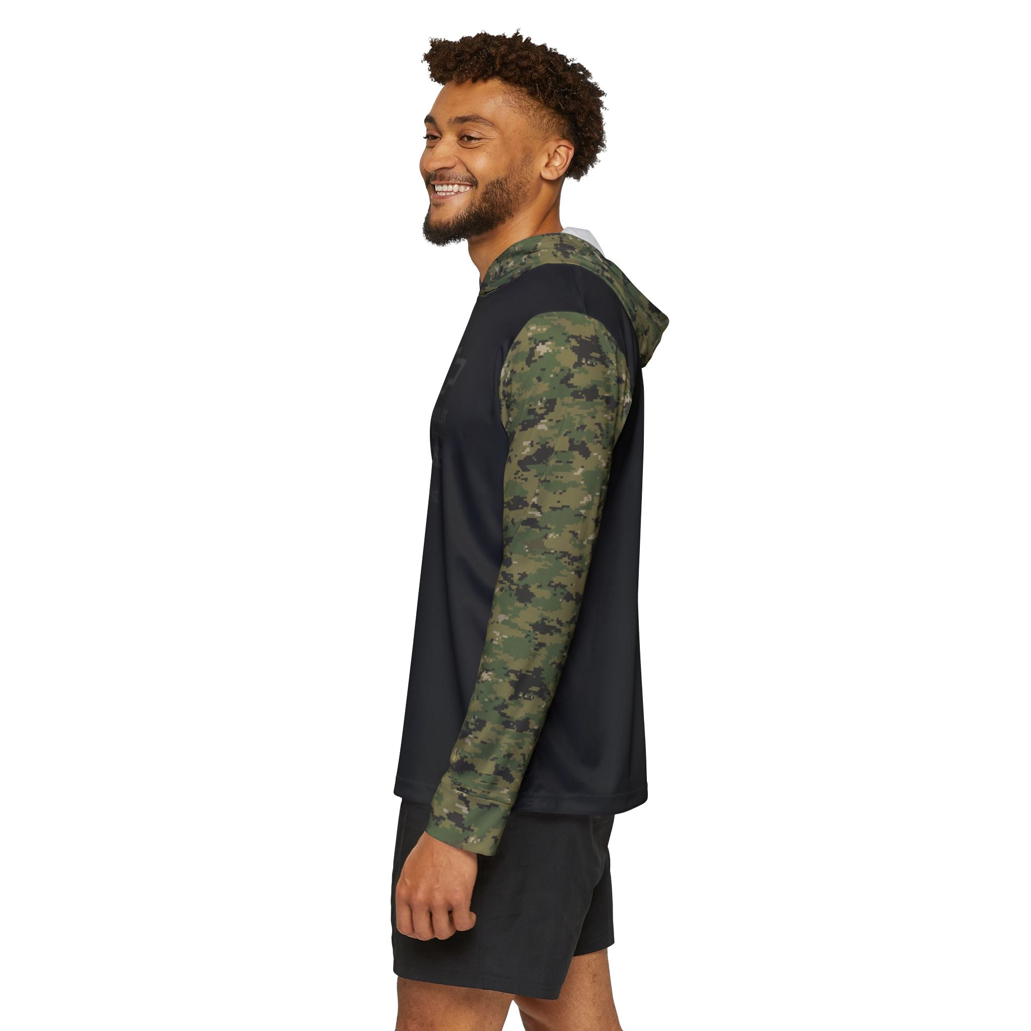 Personalized GM Chevrolet Trucks Bowtie Logo Men's Digital Camo Sports Warmup Hoodie