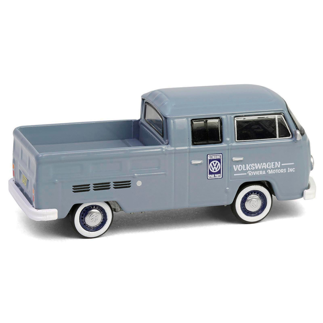 1978 Volkswagen Type 2 Double Cab Pickup Truck "Volkswagen Service" Gray "Club Vee-Dub" Series 20 1/64 Diecast Model Car