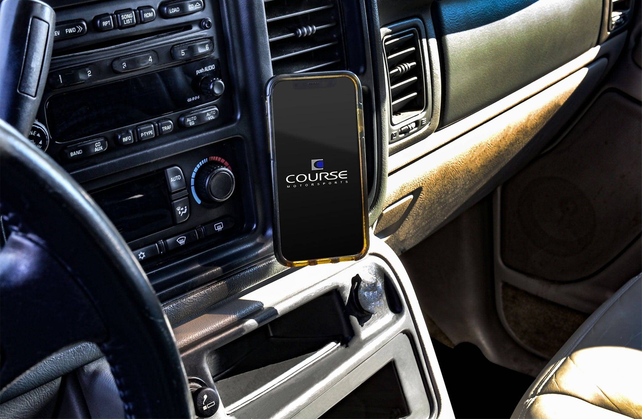 DirectFit Phone Mount: Chevrolet Suburban/Tahoe, Silverado/Sierra, GMC Yukon/XL/Denali, Cadillac Escalade (2000-2006)