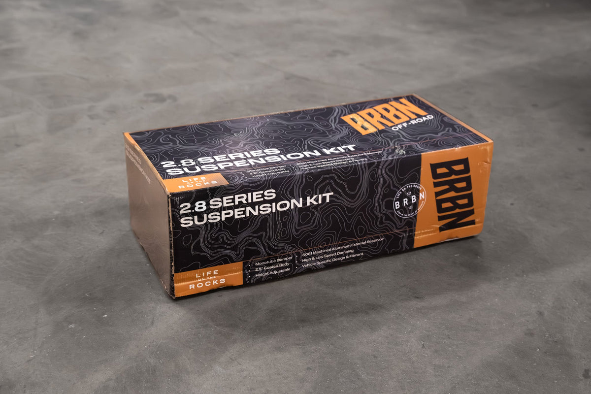 BRBN 2021-2026 Ford Bronco 2.8 Series 3-Way Adjustable Rear Coilover Kit
