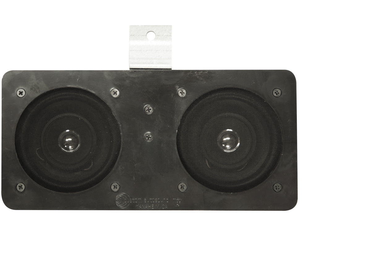 Dual dash speaker assembly with Kenwood speakers, Custom Autosound KNW-2005