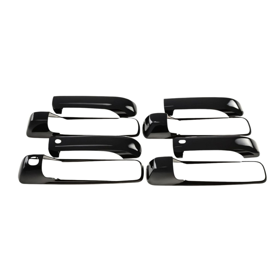 Trim Illusion DH6275BLK gloss black door handle covers for 2013-2024 Ram 1500, Ram 2500, Ram 3500 and more - image 1