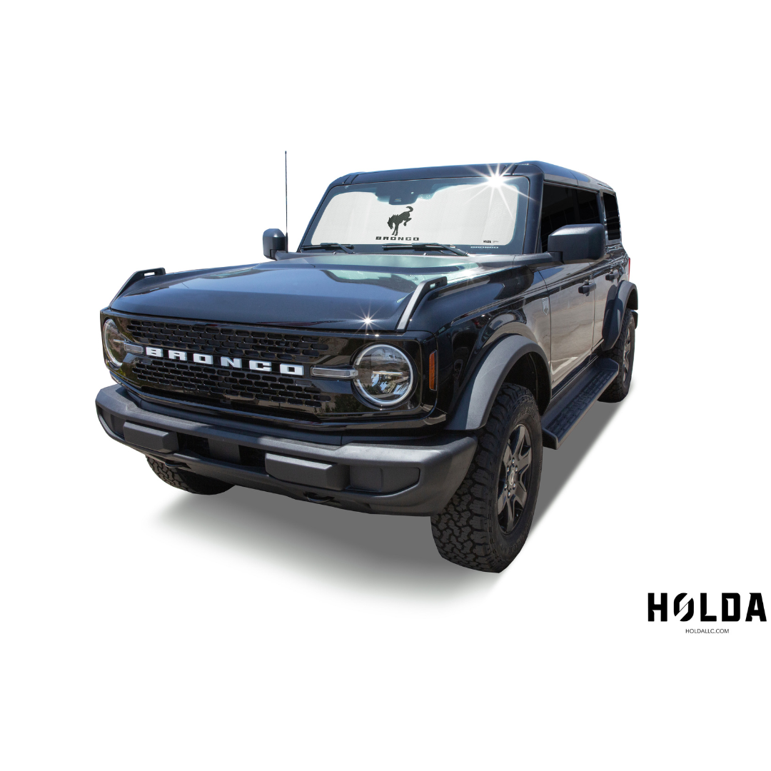 2021-2026 Ford Bronco Gen 6 Custom Fit Holda Folding Graphic Sunshade