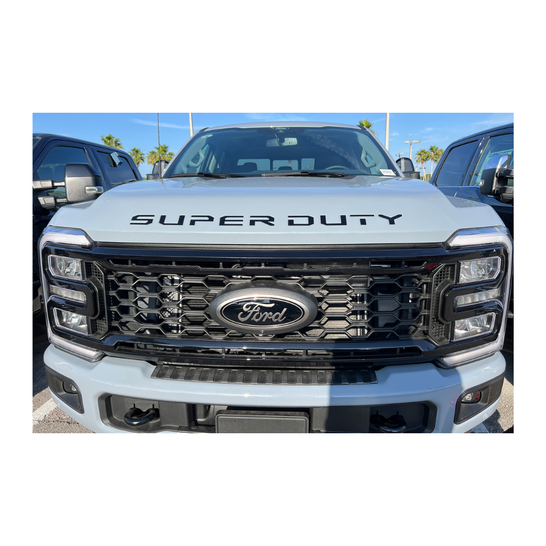 2023-Current Ford Super Duty Hood Lettering Kit
