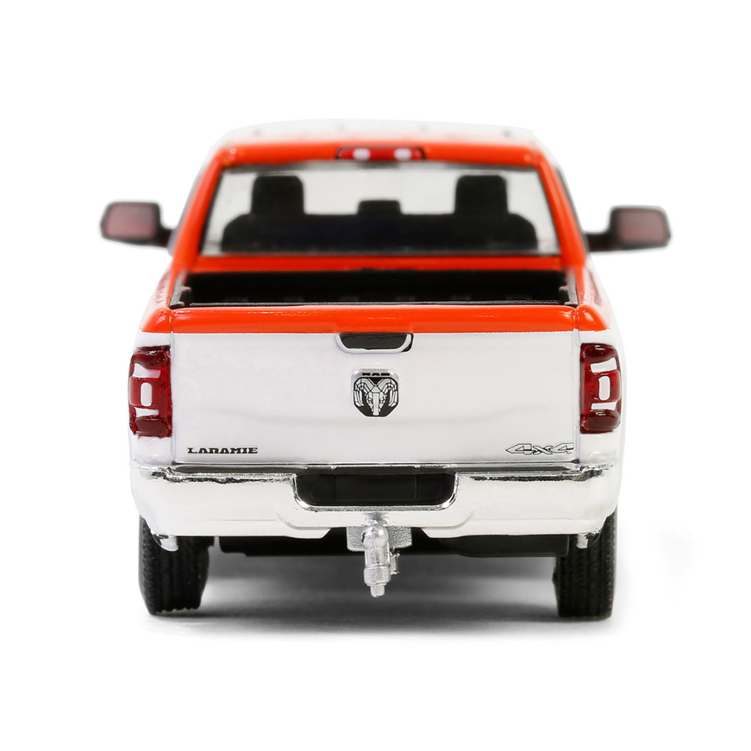 2023 Ram 2500 Pickup Truck "Texaco" Orange and White "Texaco Special Edition" Series 1 1/64 Diecast Model Car