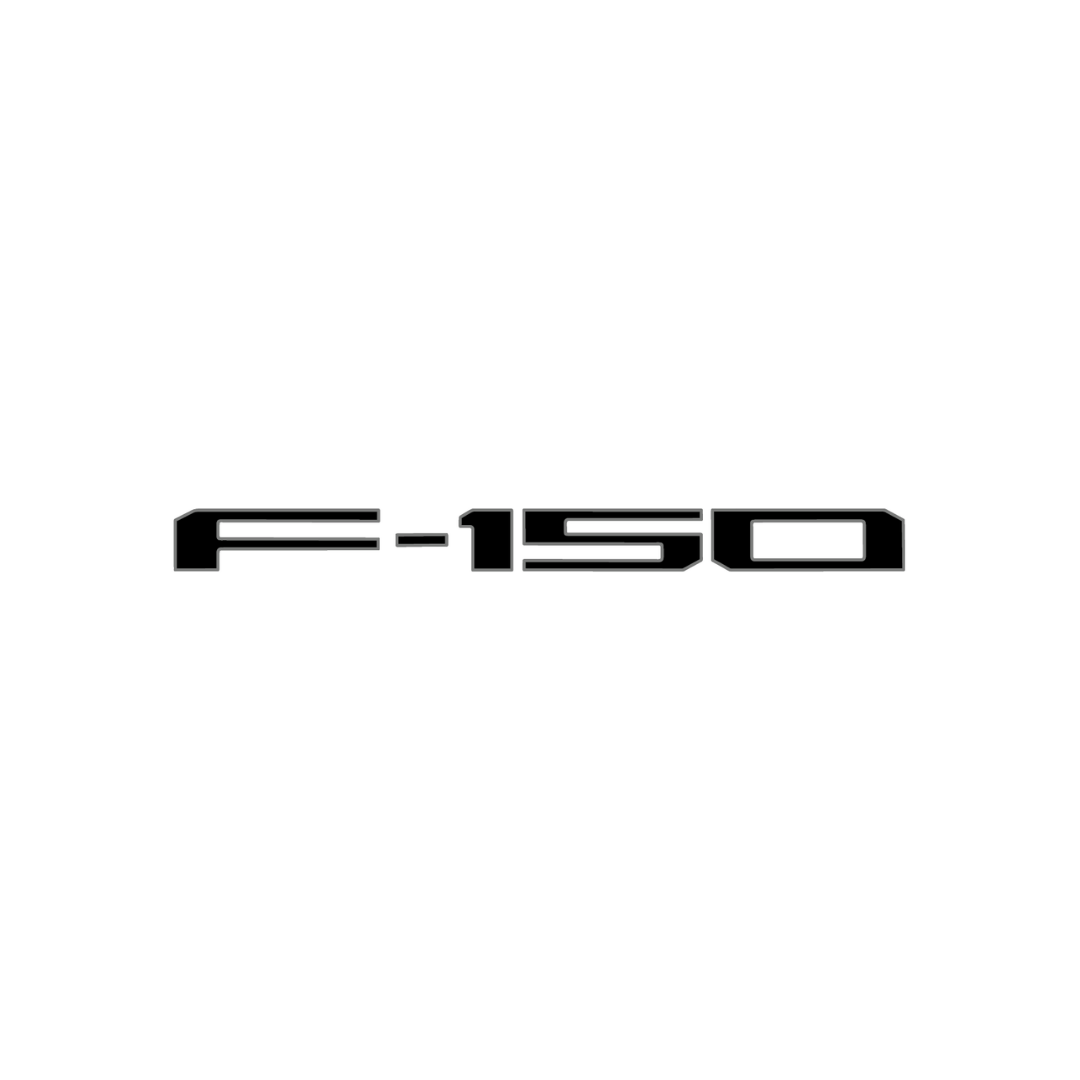 2024-Current Ford F-150 Pro Access Tailgate Lettering Kit