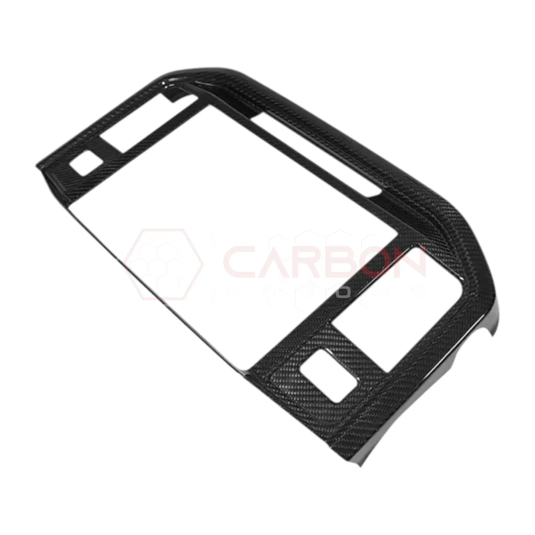 Real Carbon Fiber Infotainment Screen Trim Cover for 2021+ Ford F-150