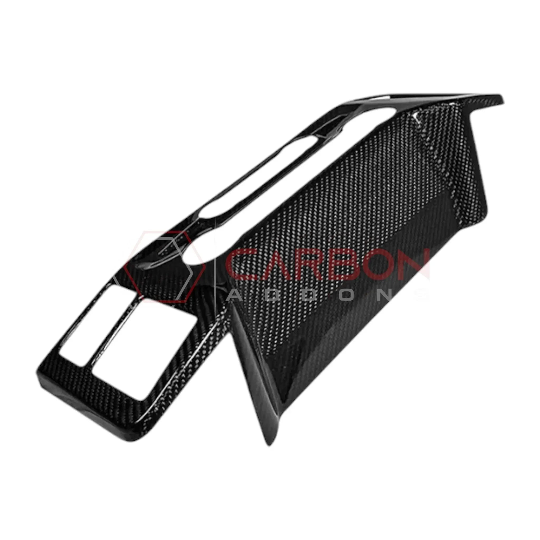 Real Carbon Fiber Climate Control Panel Trim Cover for 2021+ Ford F-150