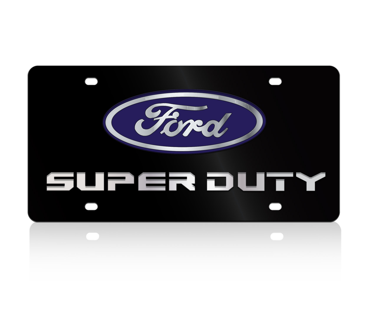 2017 Ford Super Duty Acrylic License Plate