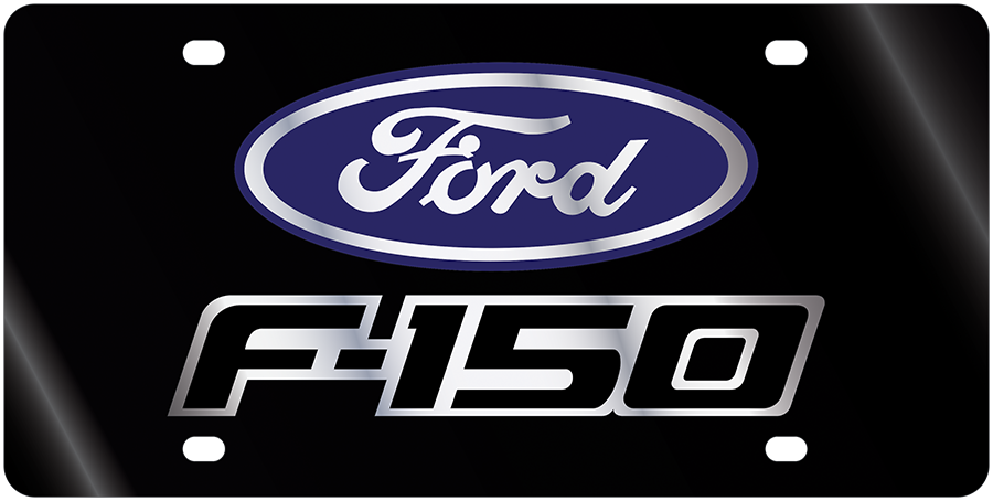 2009 Ford F-150 Acrylic License Plate