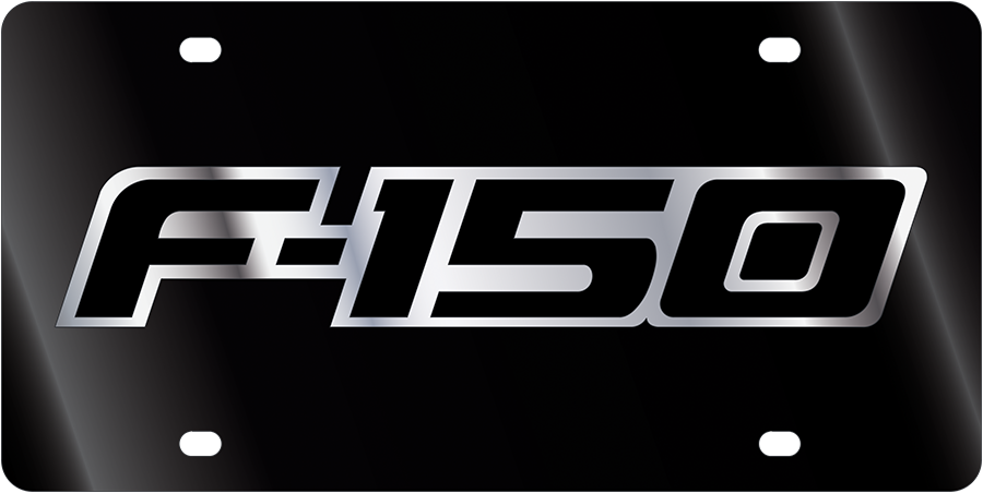 2009 Ford F-150 Acrylic License Plate