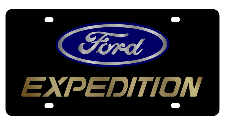 Ford Expedition Acrylic License Plate