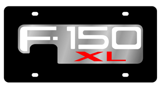 Ford F-150 XL Acrylic License Plate