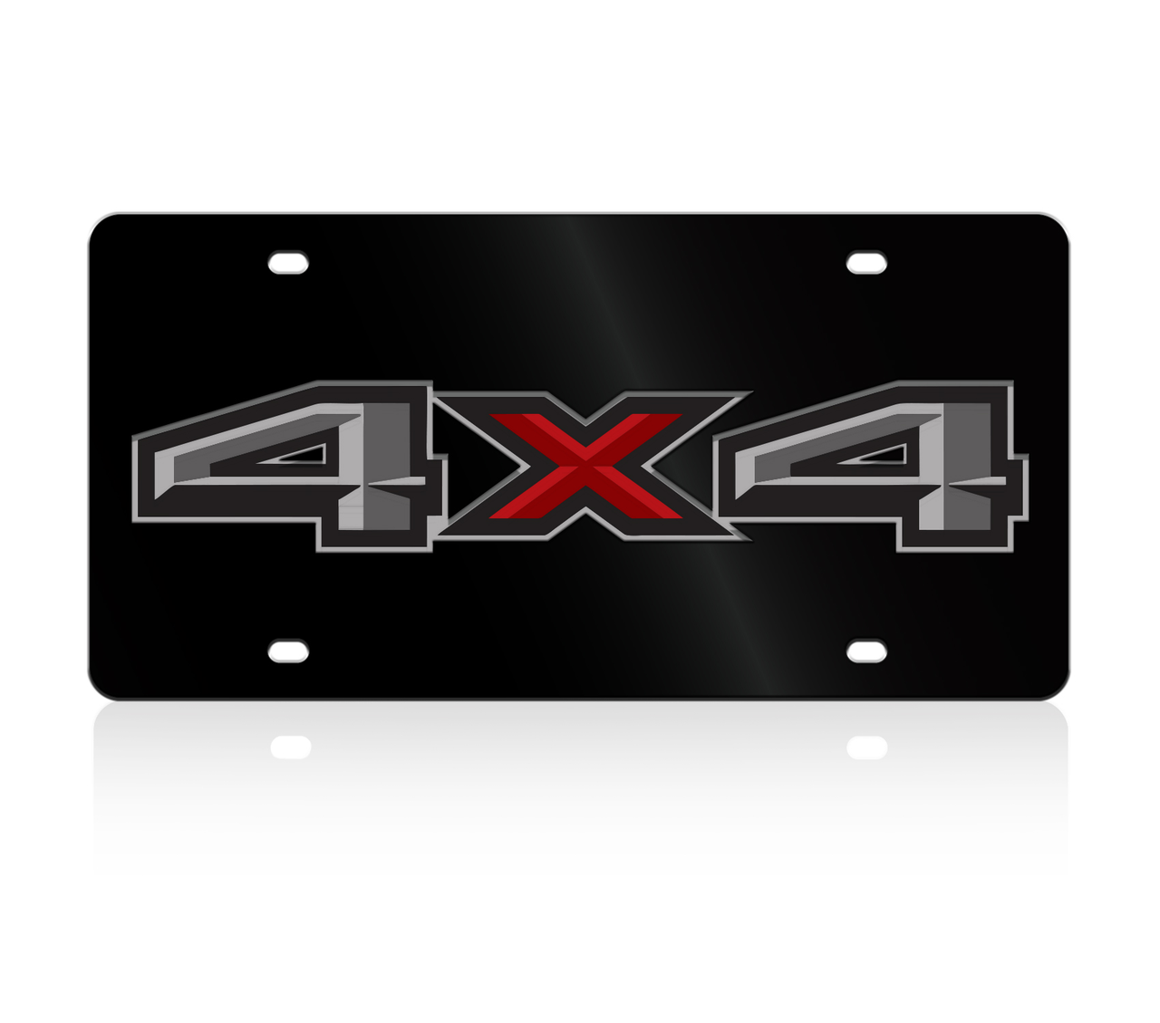 2015 Ford 4x4 Acrylic License Plate