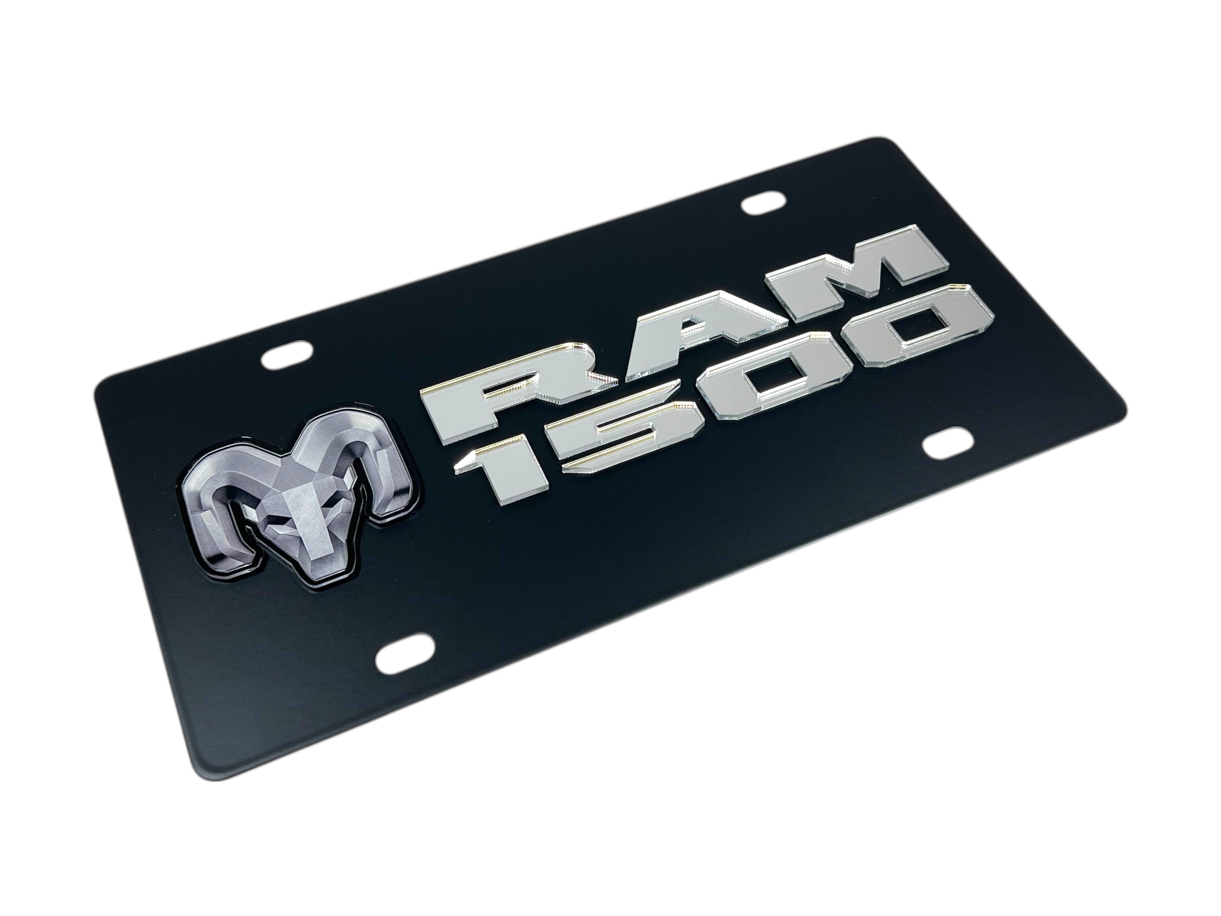 Dodge Ram 1500 Carbon Steel License Plate